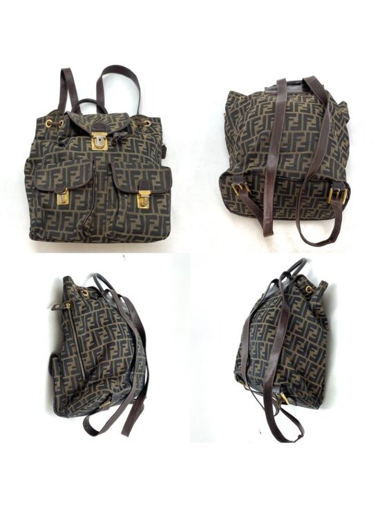 Fendi Backpack Zucca Pecan Travel Business main image 13